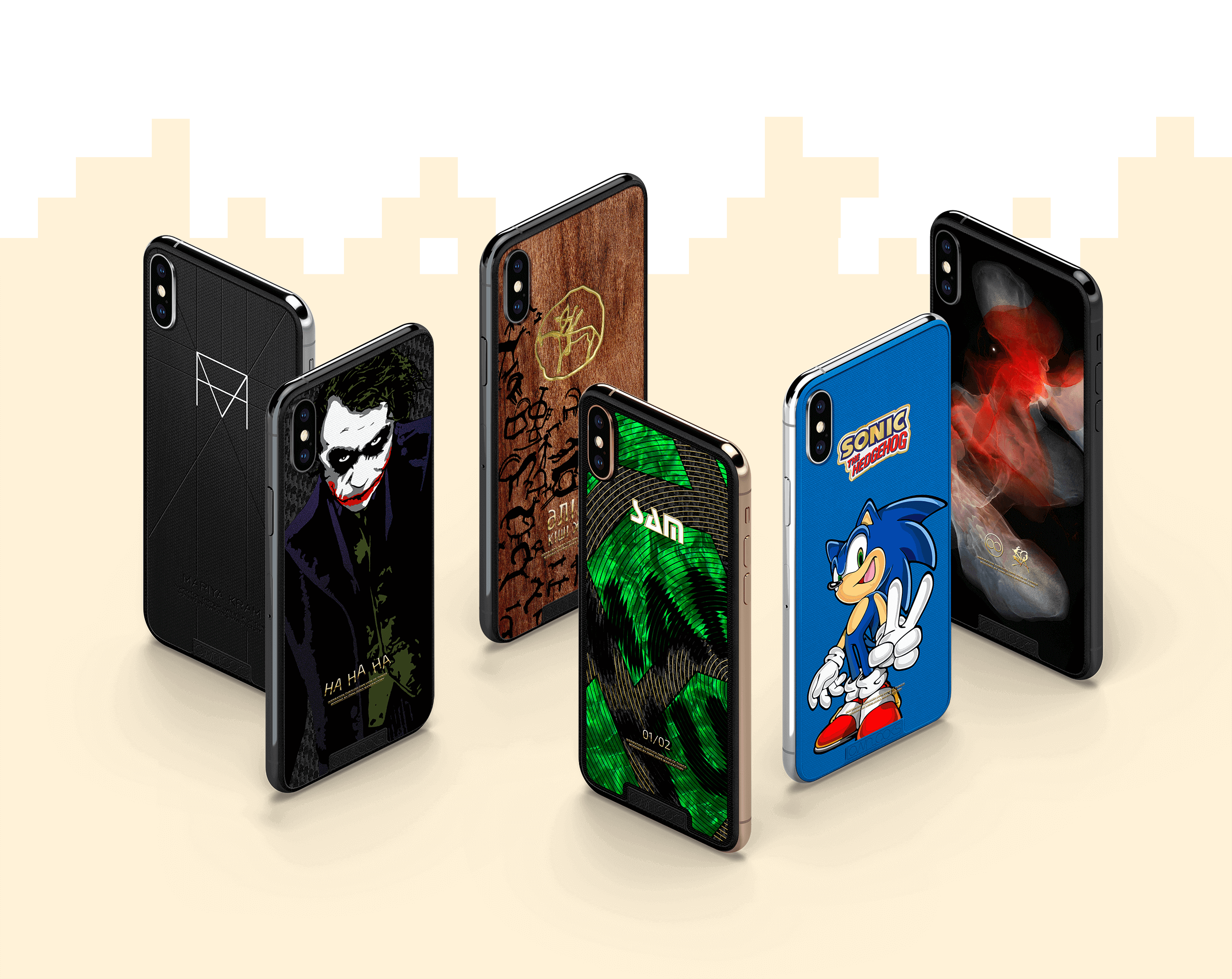 Custom iPhone and Case