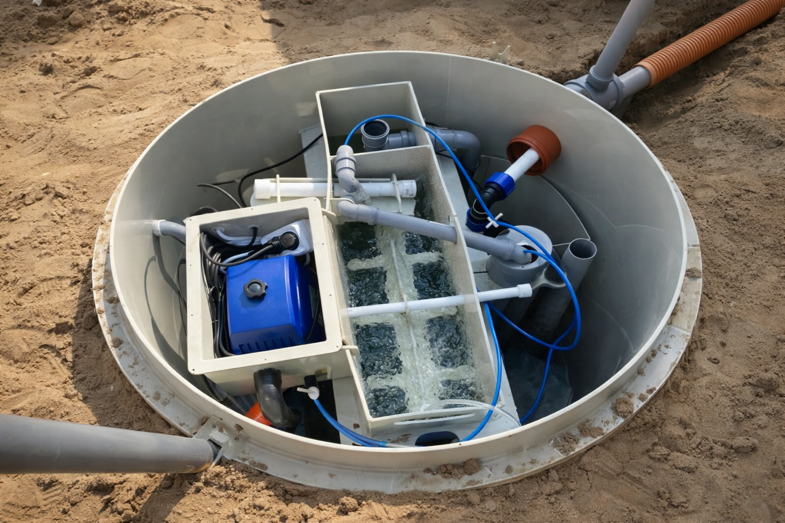 Очистная станция сточных вод