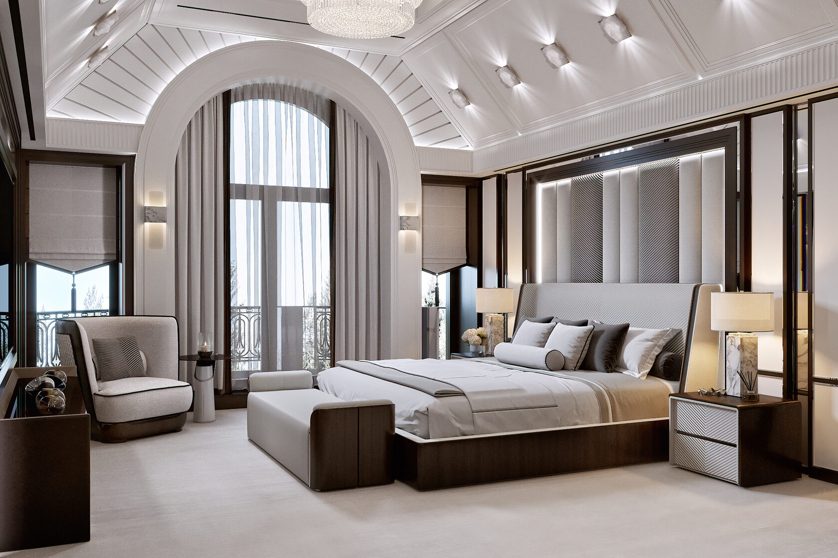 Дизайн лифта в стиле ар-деко