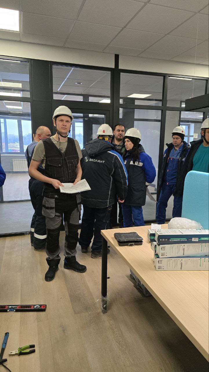 Партнёры Meshstore на объекте АБК в Выксе