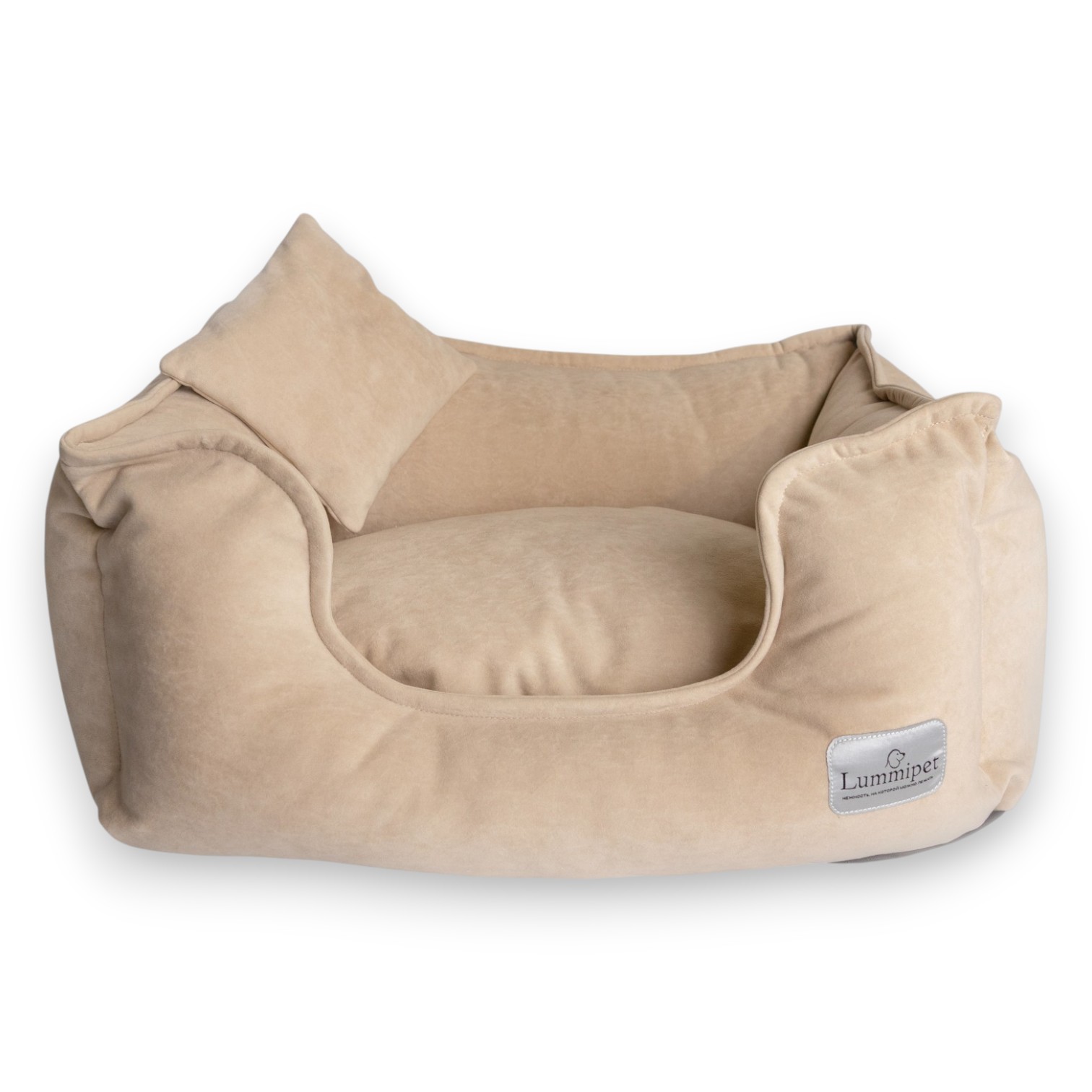 Лежанка бежевая