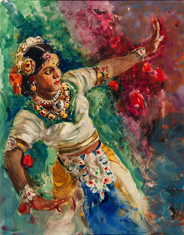 Бомбейская танцовщица. 1954