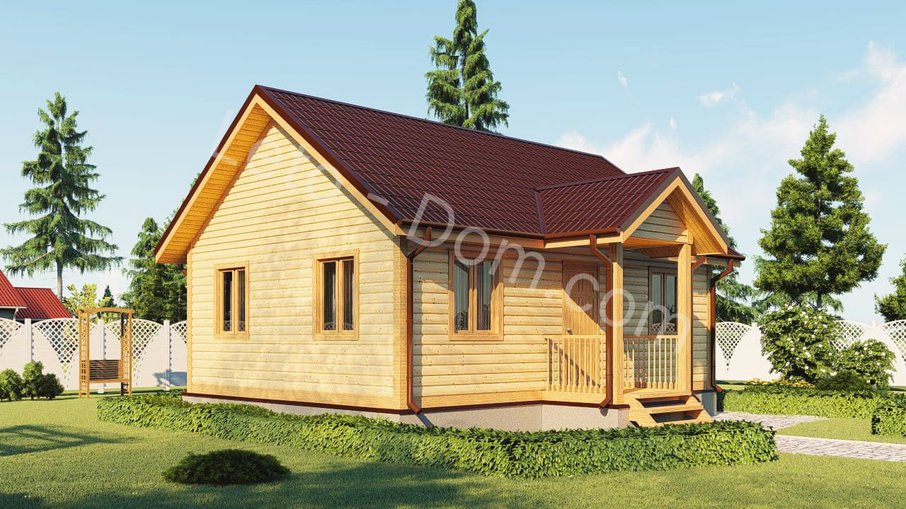 дом из бруса