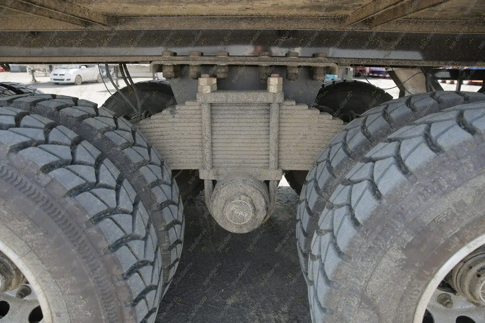Рессорно-балансирная подвеска на полуприцепе TONGYADA CTY9704LBS