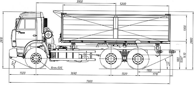 Кузов на камаз своими руками чертежи сельхозник