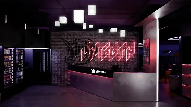 Дизайн-проект компьютерного клуба Ingame в Московской области