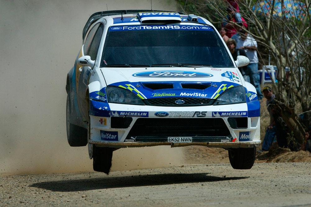 Дани Сола и Хавьер Амиго, Ford Focus RS WRC '04 (EK52 NWN), ралли Мексика 2005