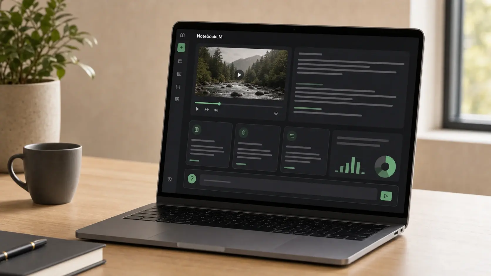 NotebookLM YouTube видео в текст и summary