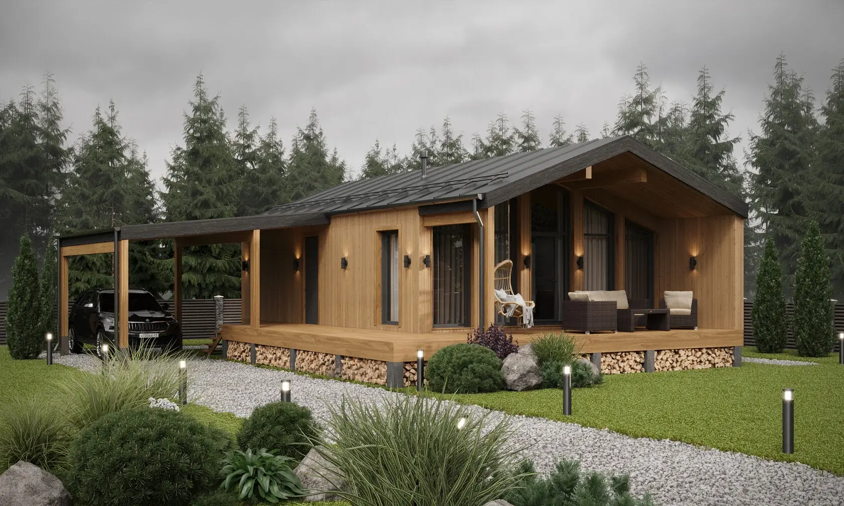 ДОНАТ — проект дома PREFAB9