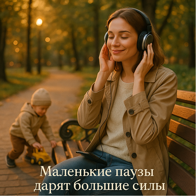 Как найти время на отдых, когда дети постоянно с тобой