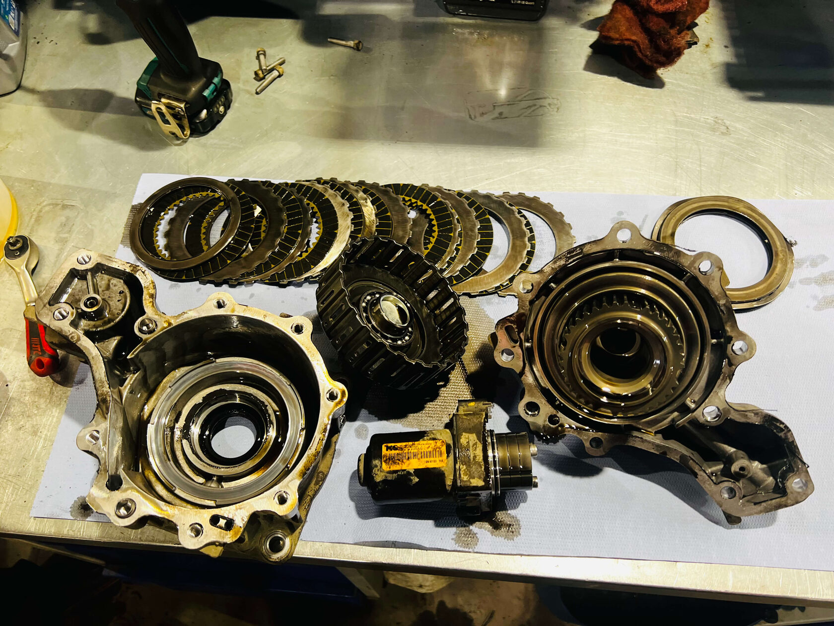 Корпус муфты внутри