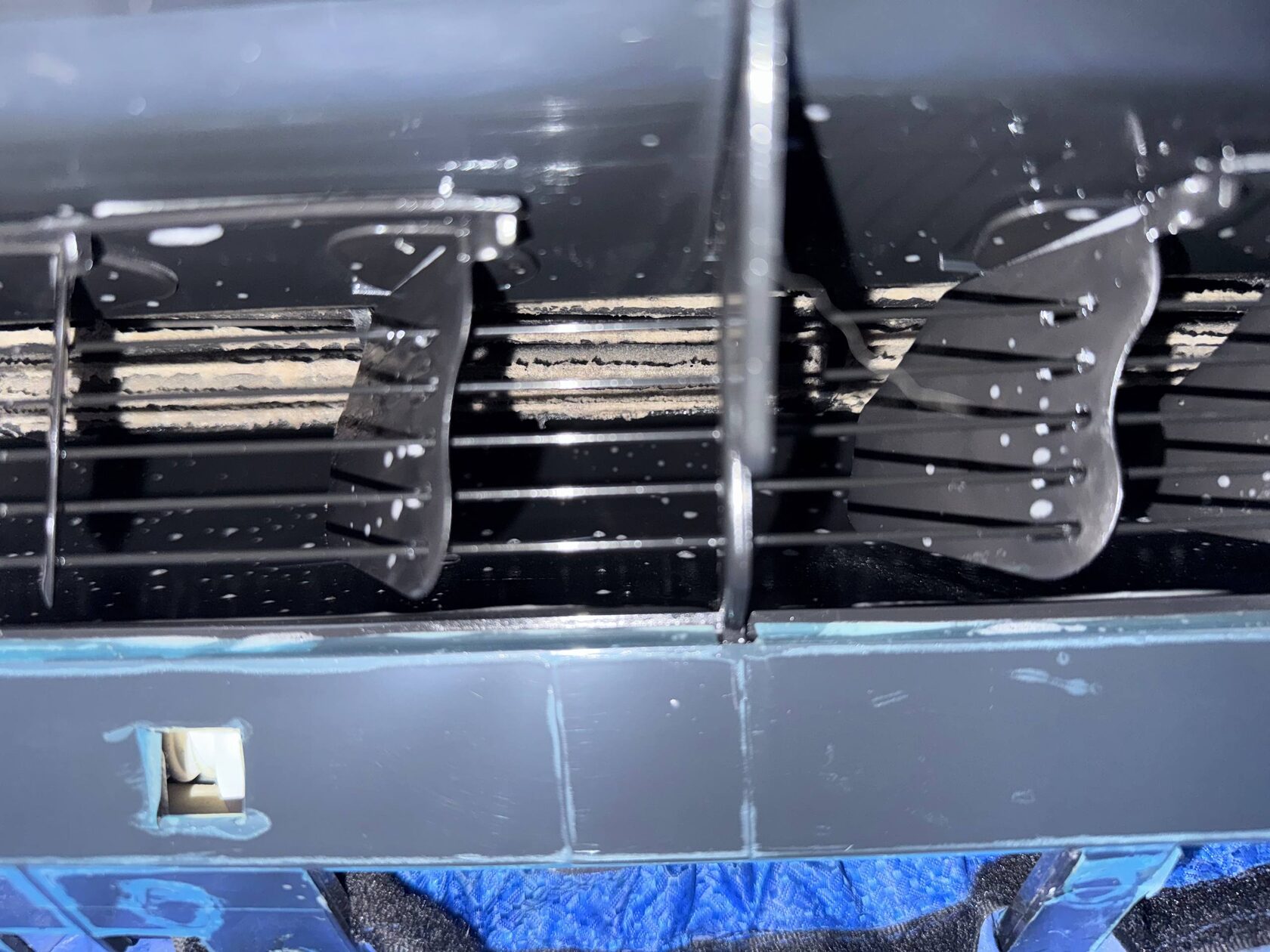 Кондиционер до чистки