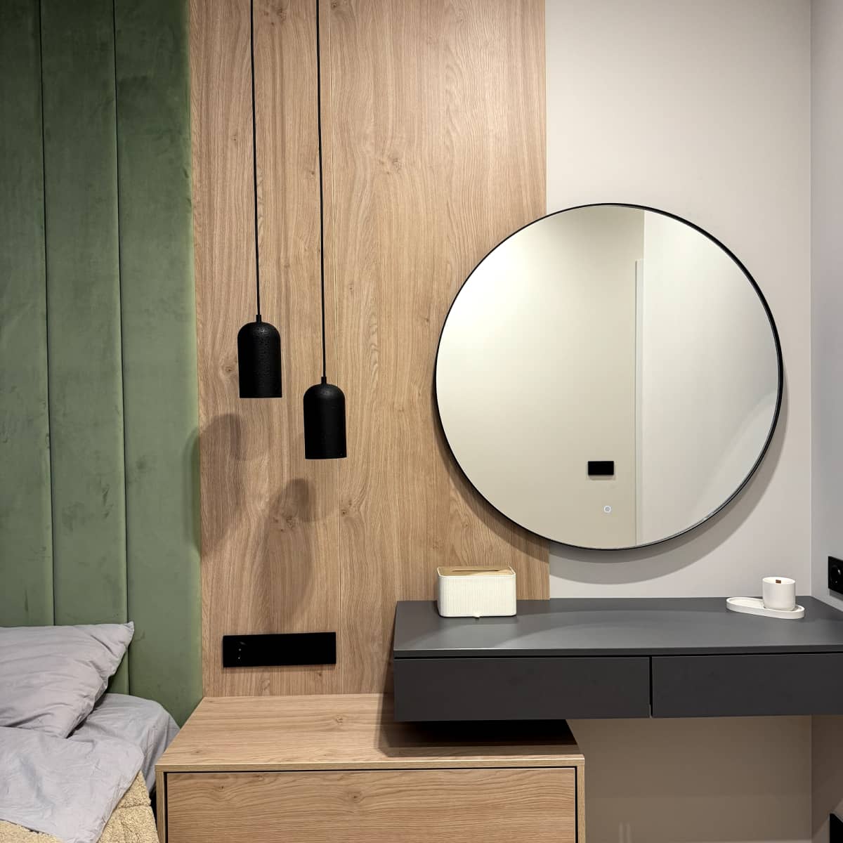 дизайн интерьера для девушки 48 метров квадратных ( в цвете )