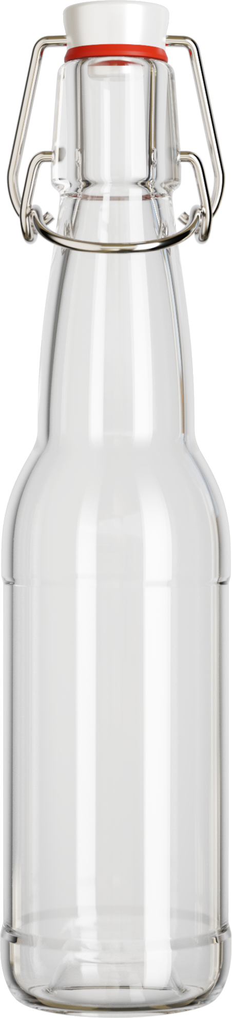 бугельная бутылка прозрачная 330 мл
