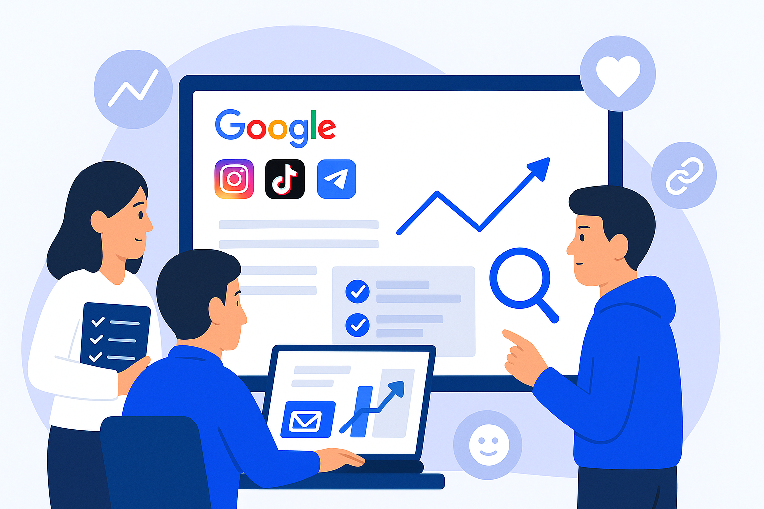 Влияние социальных сетей на SEO