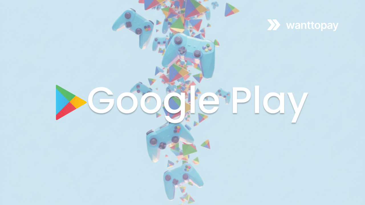 Как оплатить Гугл Плей в России — гайд по покупке игр и доната с виртуальной картой Wanttopay Visa в экосистеме Google.
