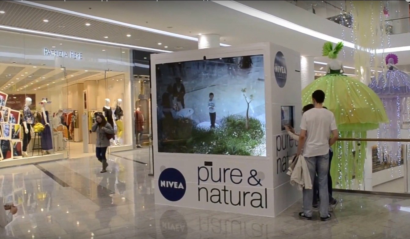 Интерактивная видеостена