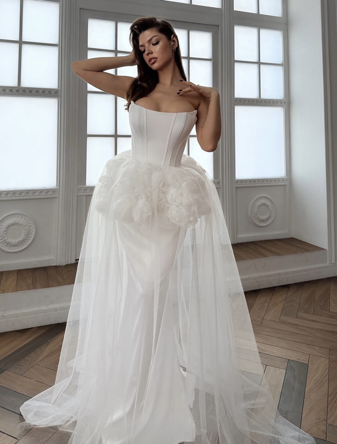 свадебное платье необычное