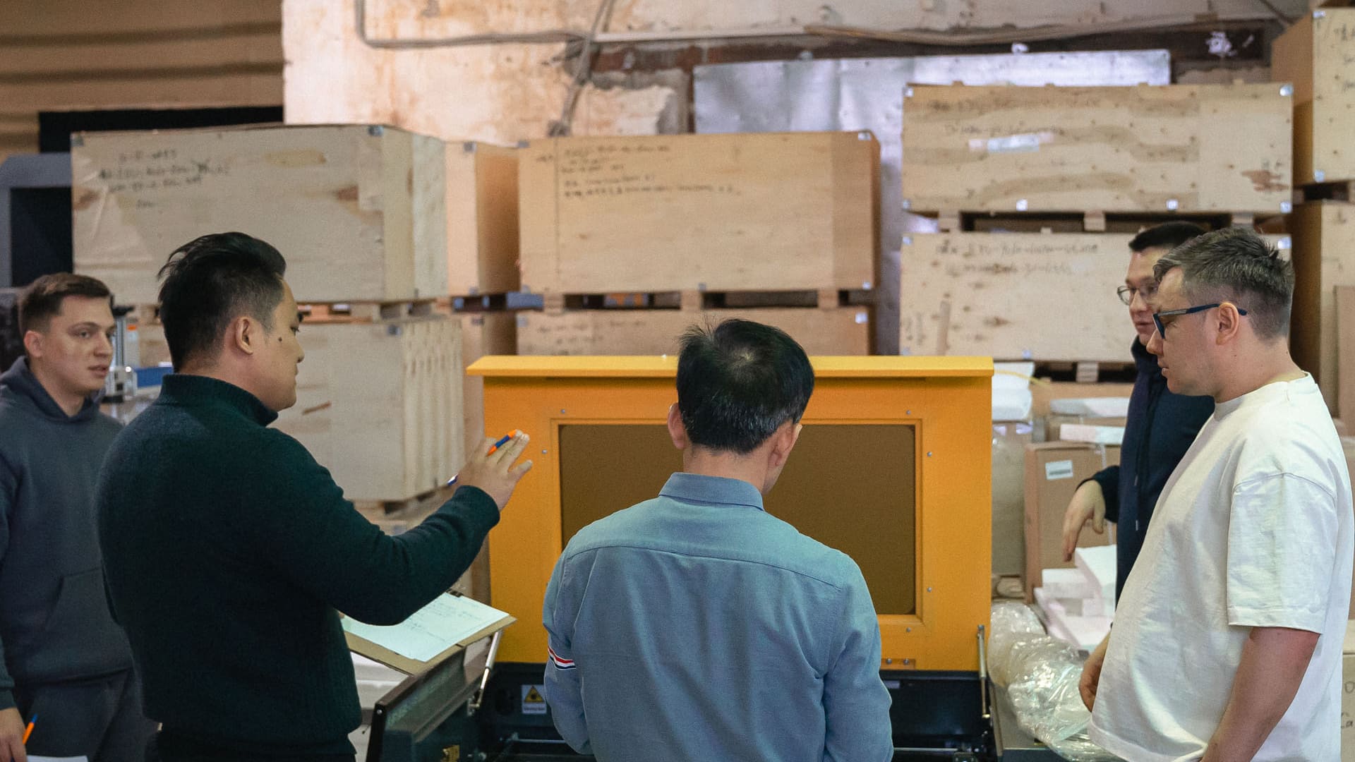 Видео про встречу с китайскими партнерами