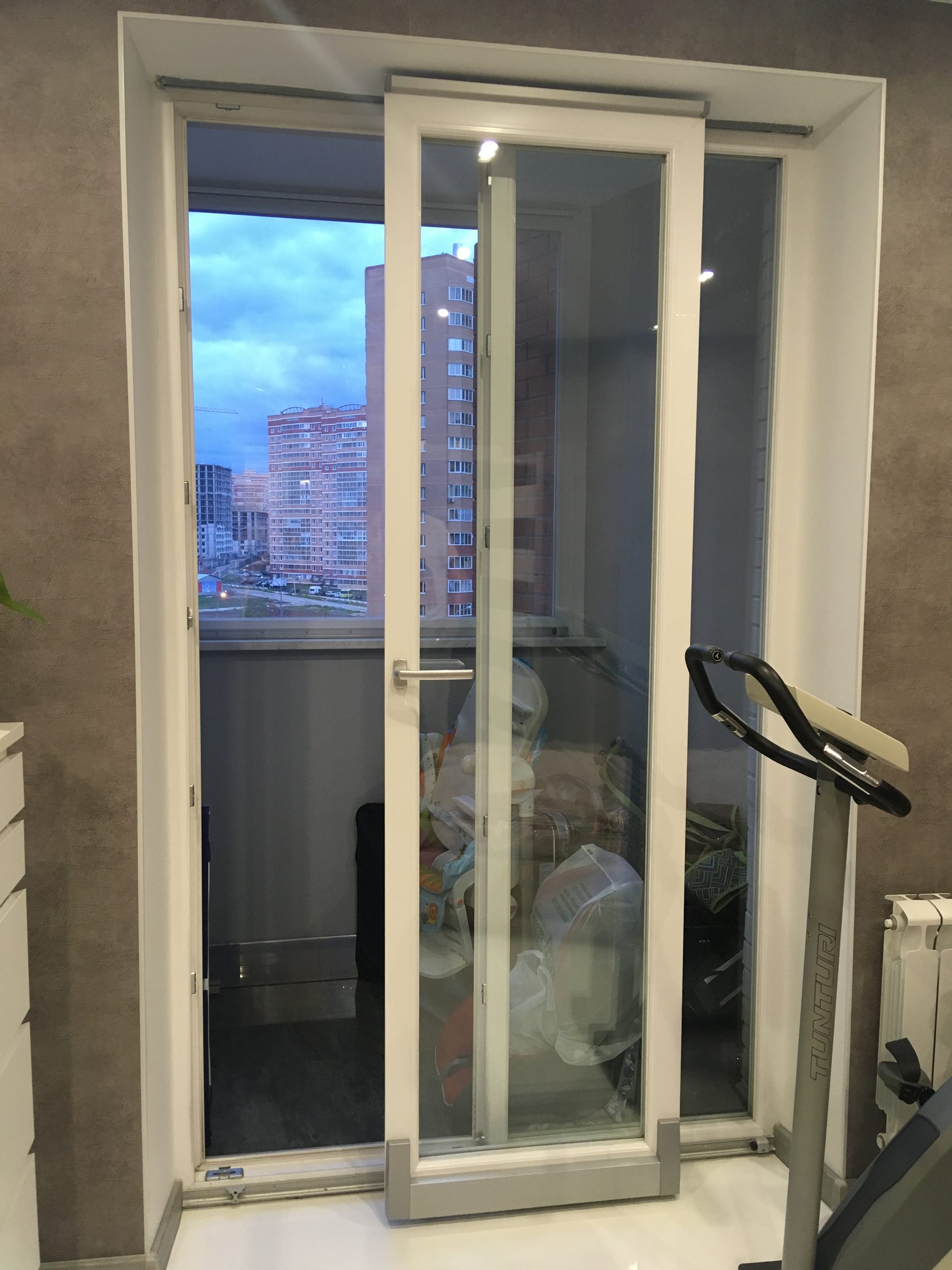 раздвижные теплые окна