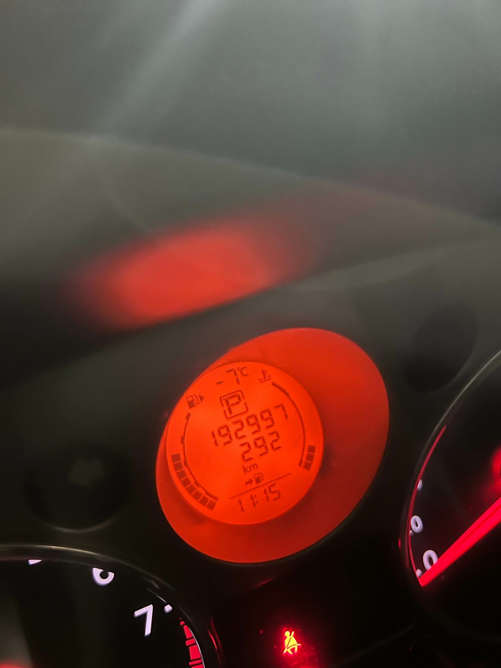 Фиксация пробега Nissan X-trail