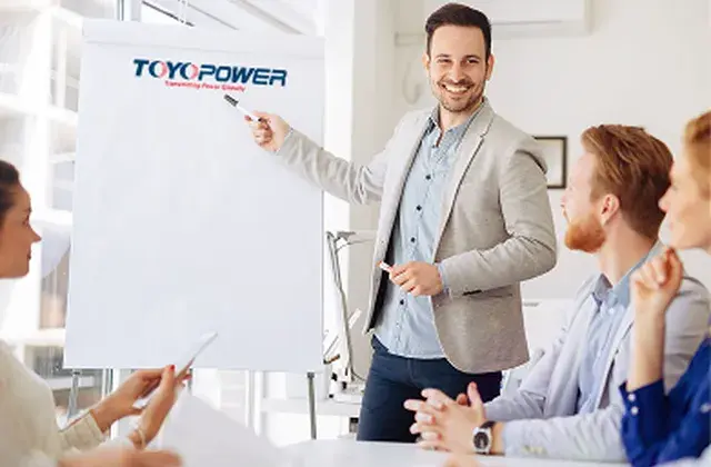 Обучение менеджеров партнёра по продукции Toyopower