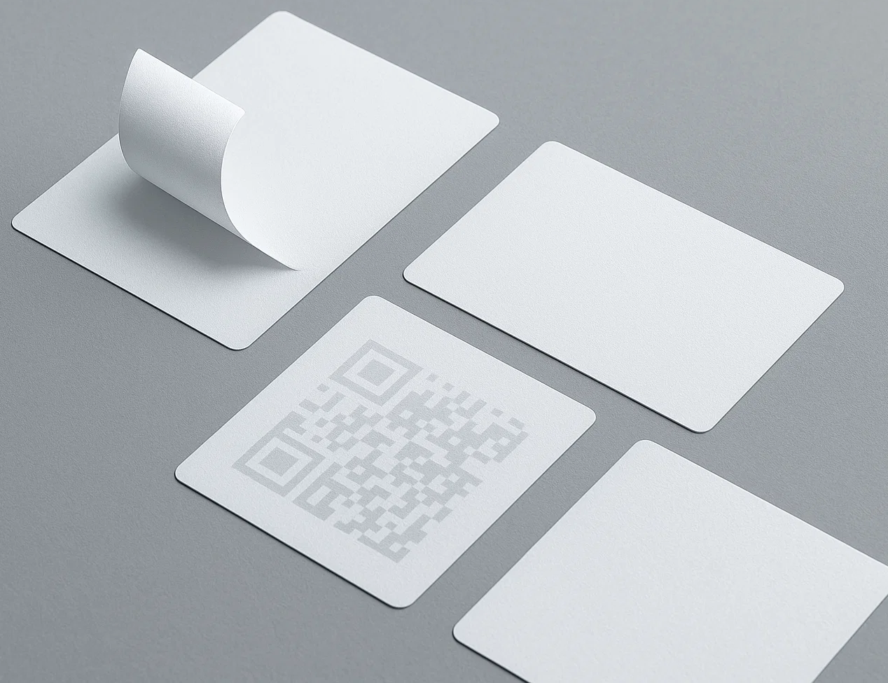 Маркировочные этикетки с QR или штрихкодом