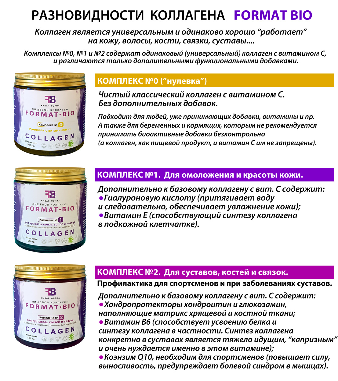 Коллаген для суставов в каких продуктах