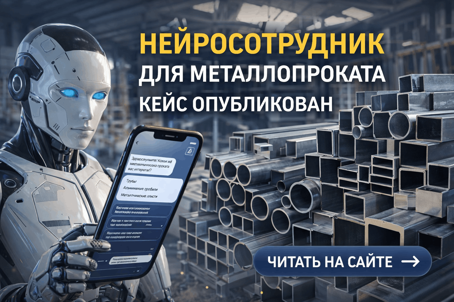 Нейросотрудник для металлопроката