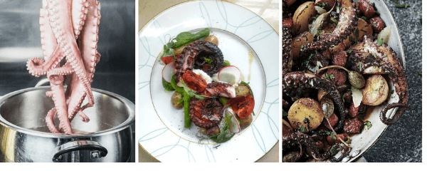 как готовить осьминога дома