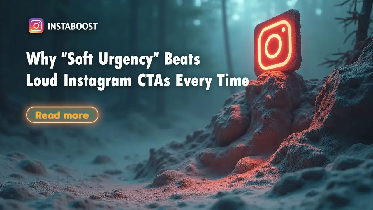 Why &quot;Soft Urgency&quot; Beats Loud Instagram CTAs Every Time?
