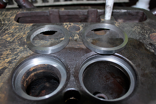 IRKDVS. Замена седел.