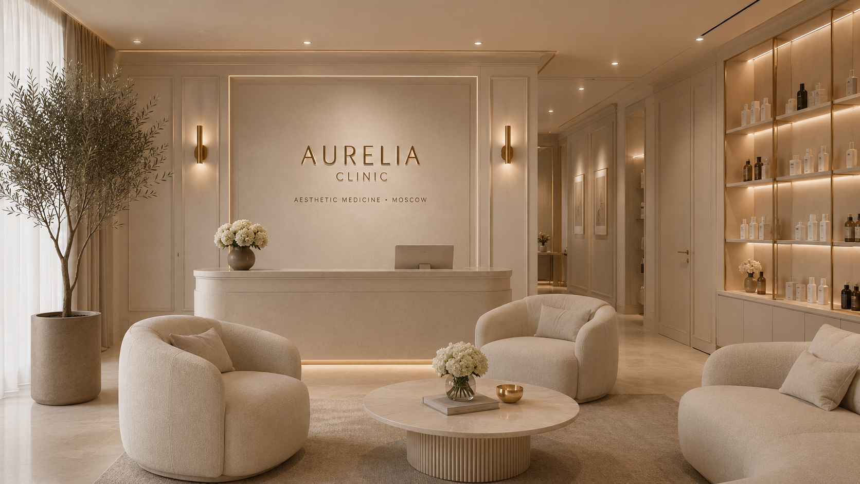 Интерьер AURELIA Clinic