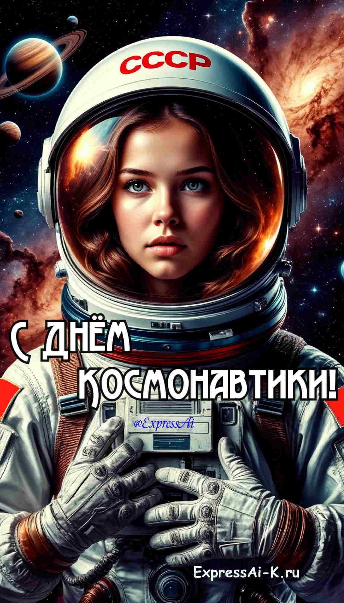 С праздником! С Днем космонавтики!