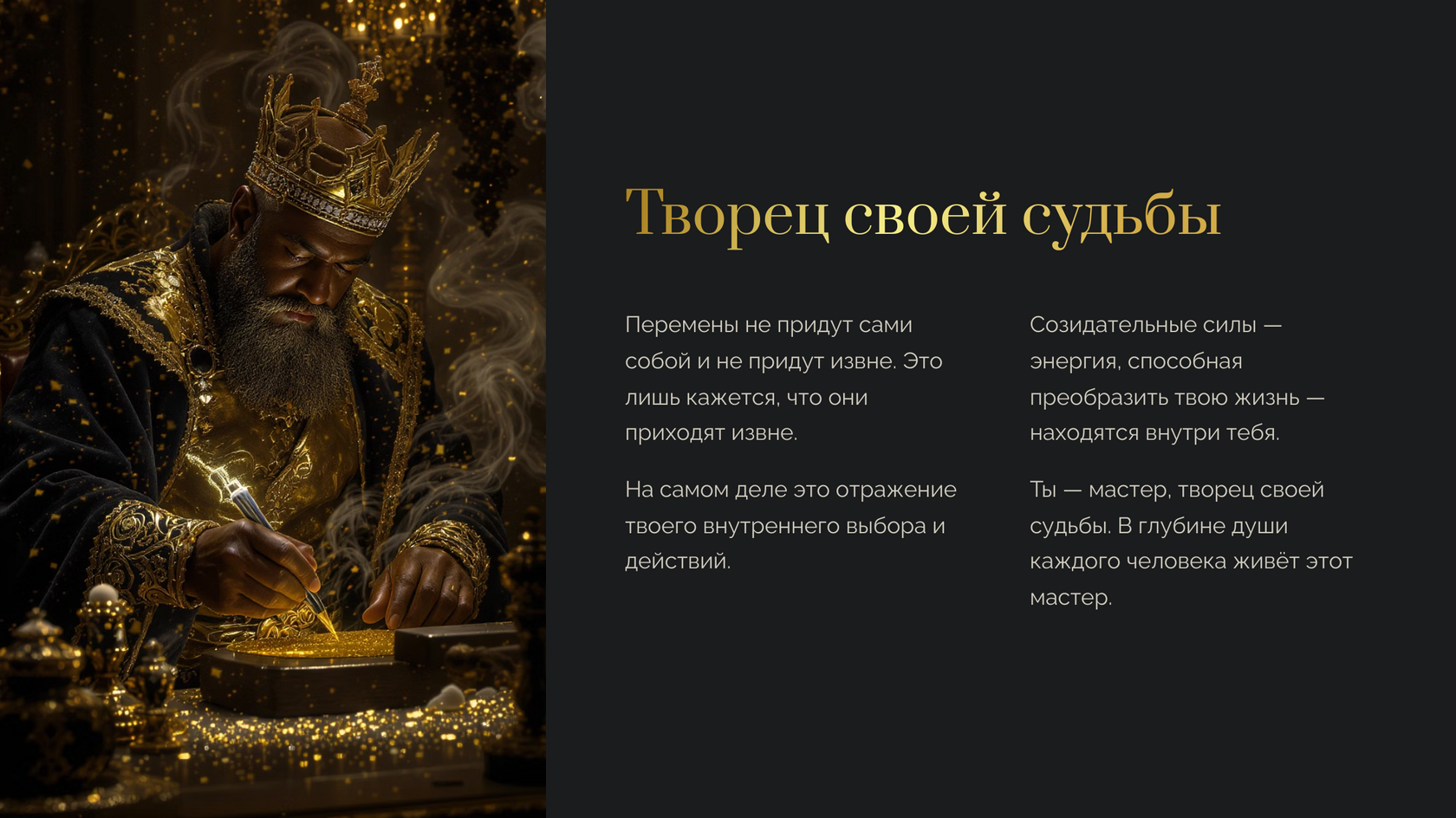 Творец своей судьбы