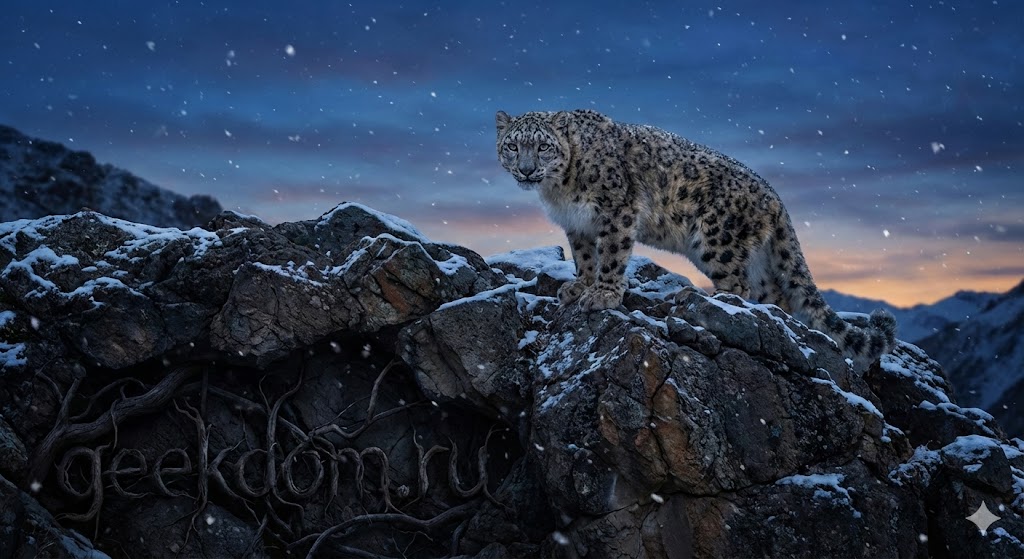 Всемирный день дикой природы снежный барс в горах