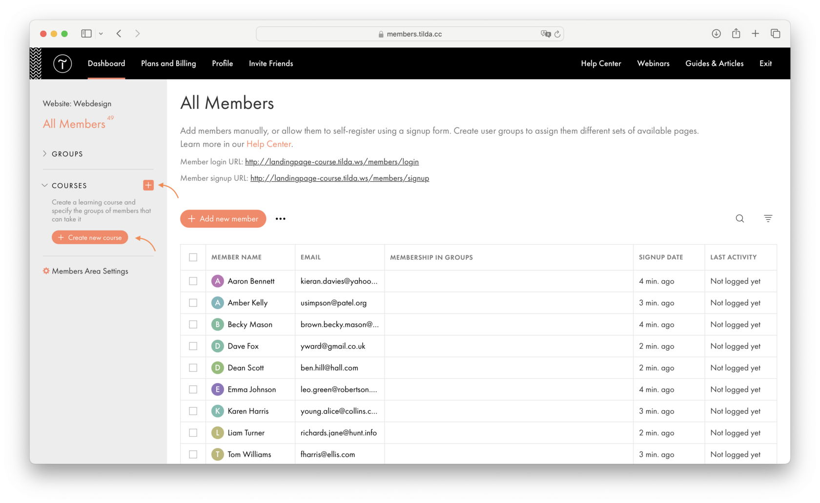 How To Create Online Courses In Tilda Members Area │ Tilda Help Center