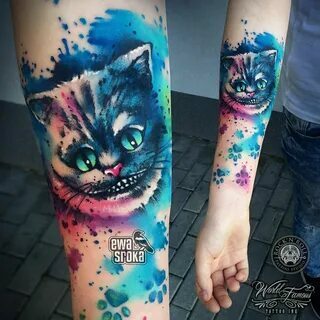 Как лучше сделать татуировку чеширского кота?