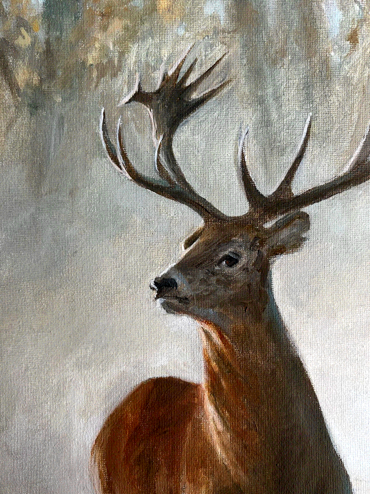 картина Король леса от художника Ольги Васильковой