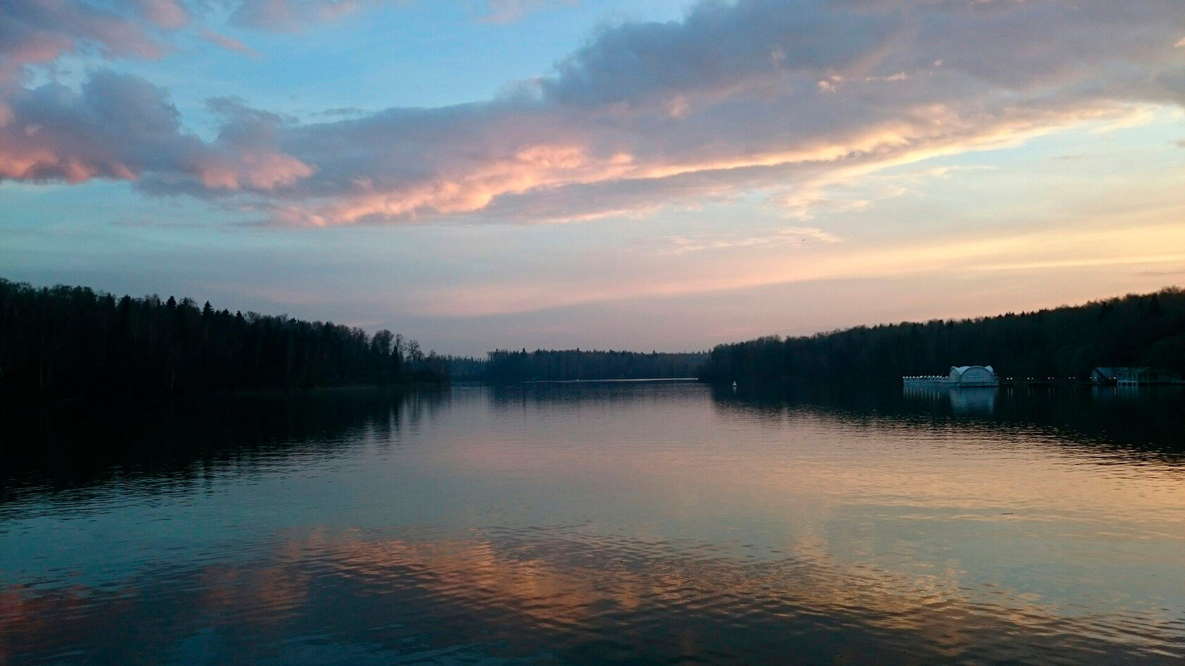 Пестовское водохранилище, село Тишково