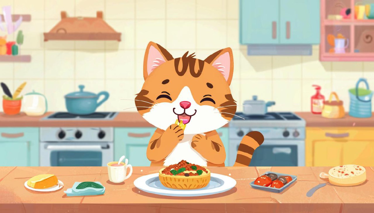 Питание для кота