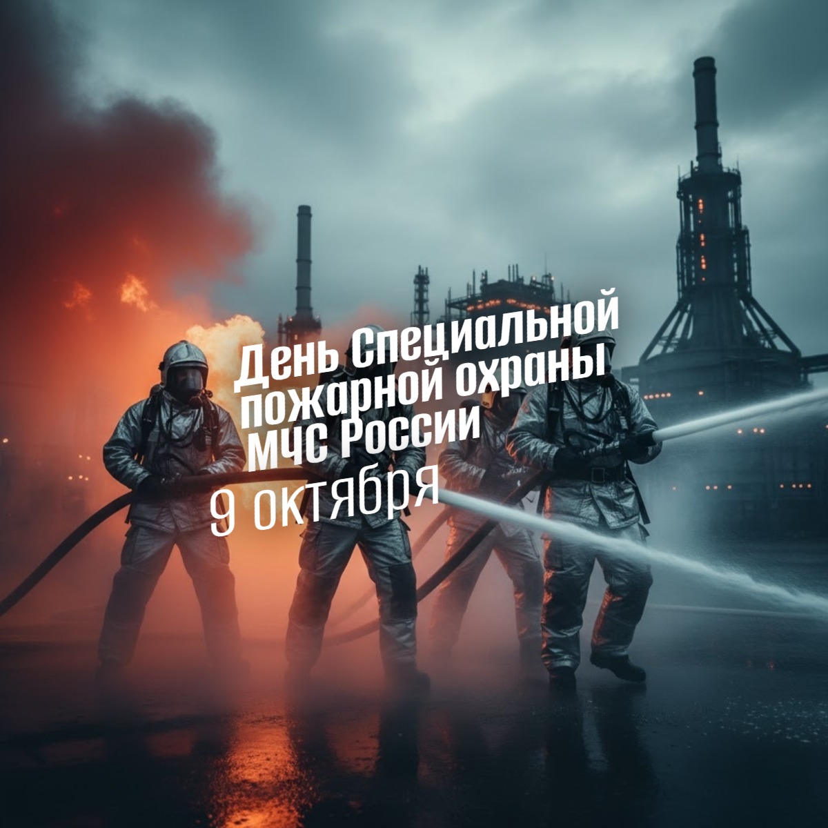 9 октября 2025 День Специальной пожарной охраны МЧС России geek hostel prazdniki