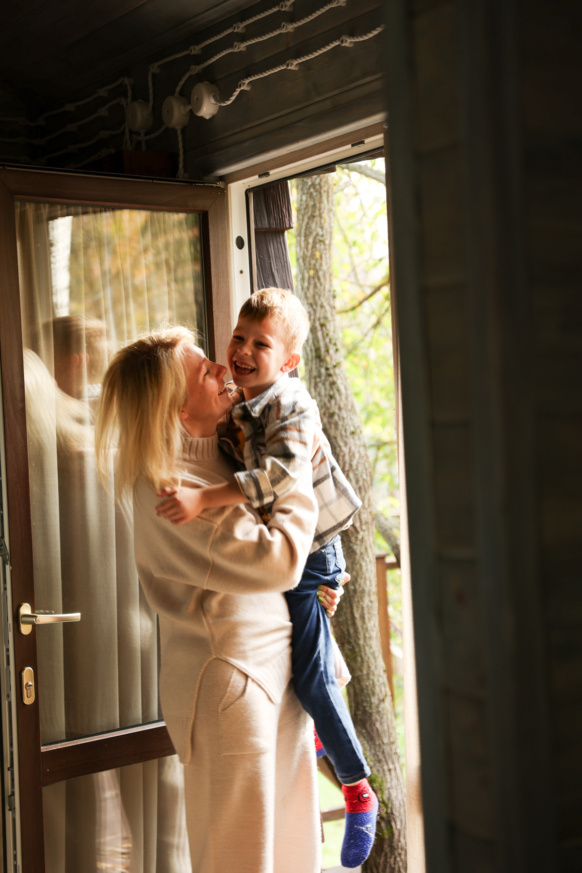 В кронах, глэмпинг