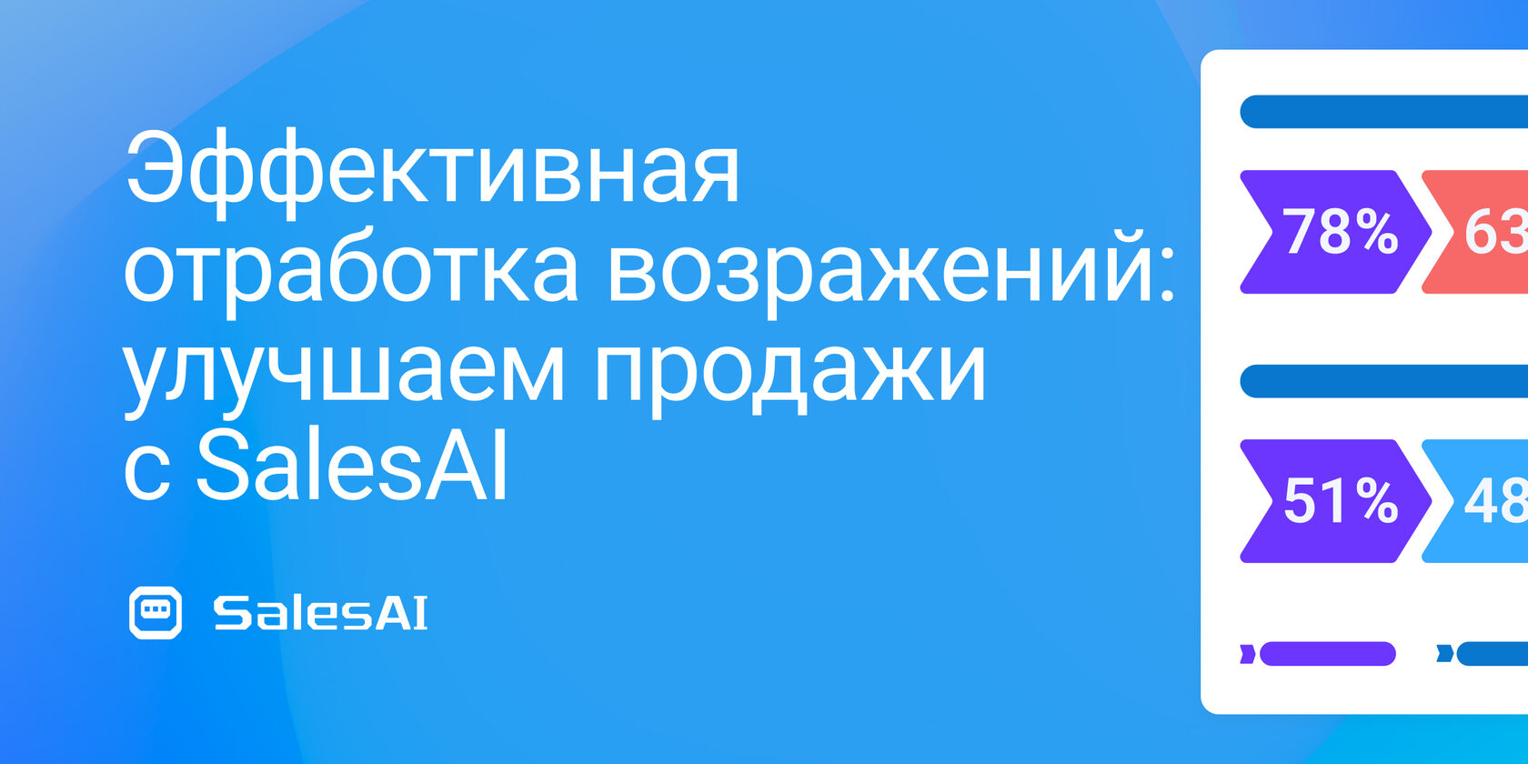 Работа с возражениями в продажах вместе с SalesAI