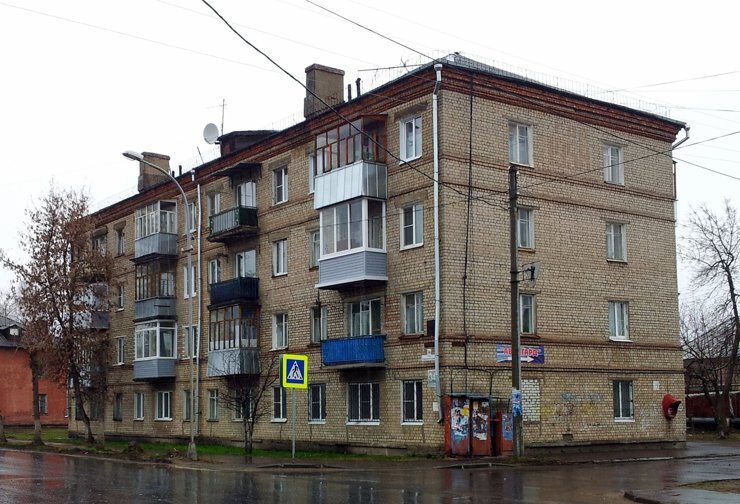 Стандартная хрущевка на фото