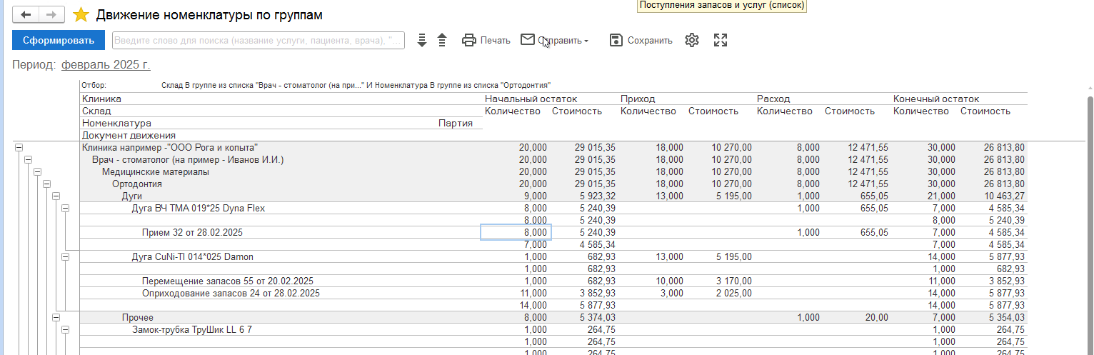 импланты без привязки к лечению