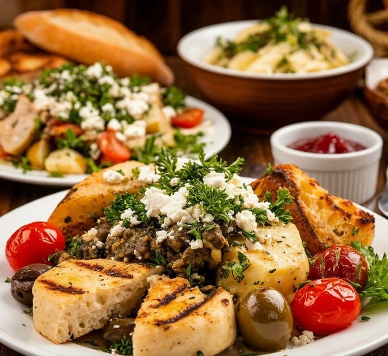 Греческая кухня и язык: учим через еду