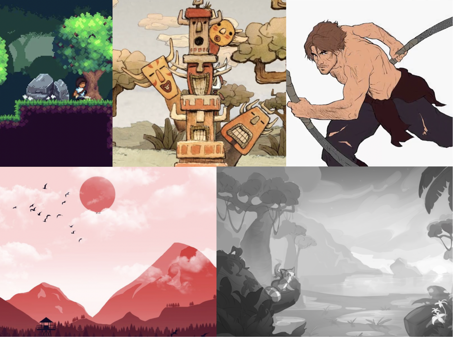 Hand-Drawn Animation in 2D Games 