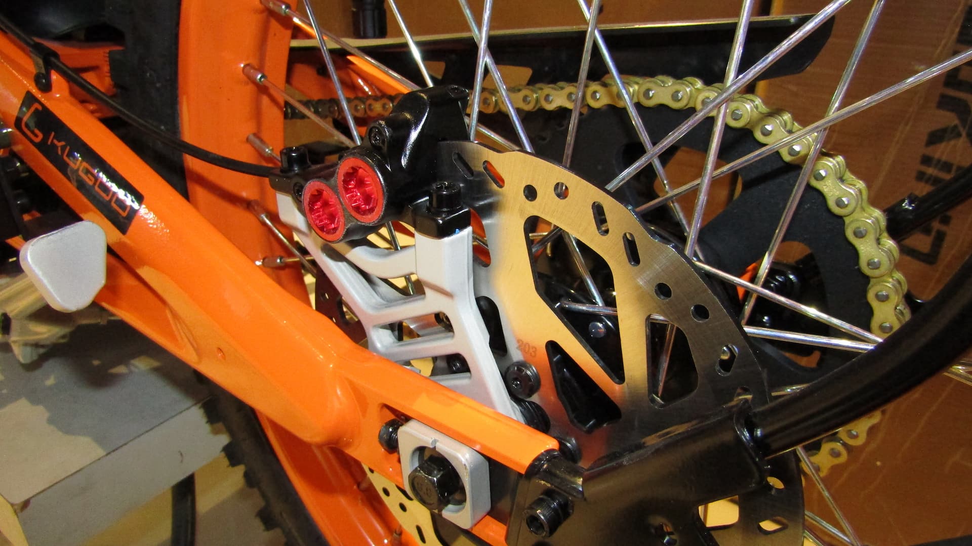 Обзор электропитбайка Kugoo Wish 04