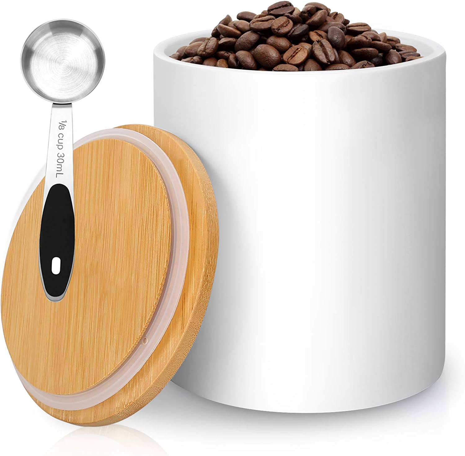 90 Cc 3/8 Cup 6 Tablespoon 3 Fl Oz. 90 Ml Long Handle Scoop for Measuring  Coffee, Grains, Protein, Spices and Other Dry Goods 